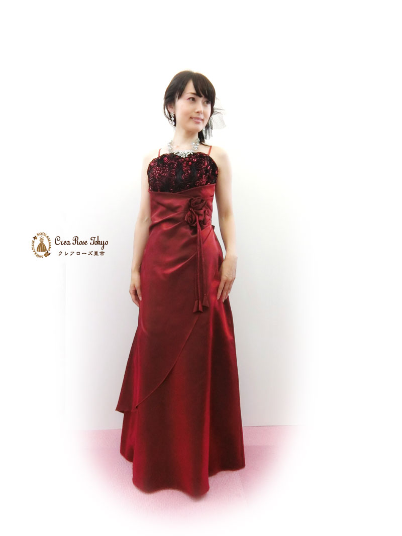 [ラグーンレッド]初めてのロングドレスのおすすめ