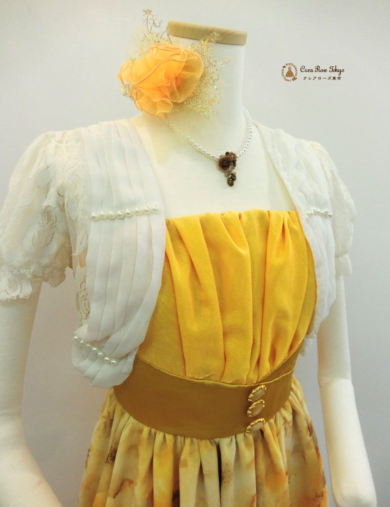 [パラレルボレロ]ホワイトレースボレロ