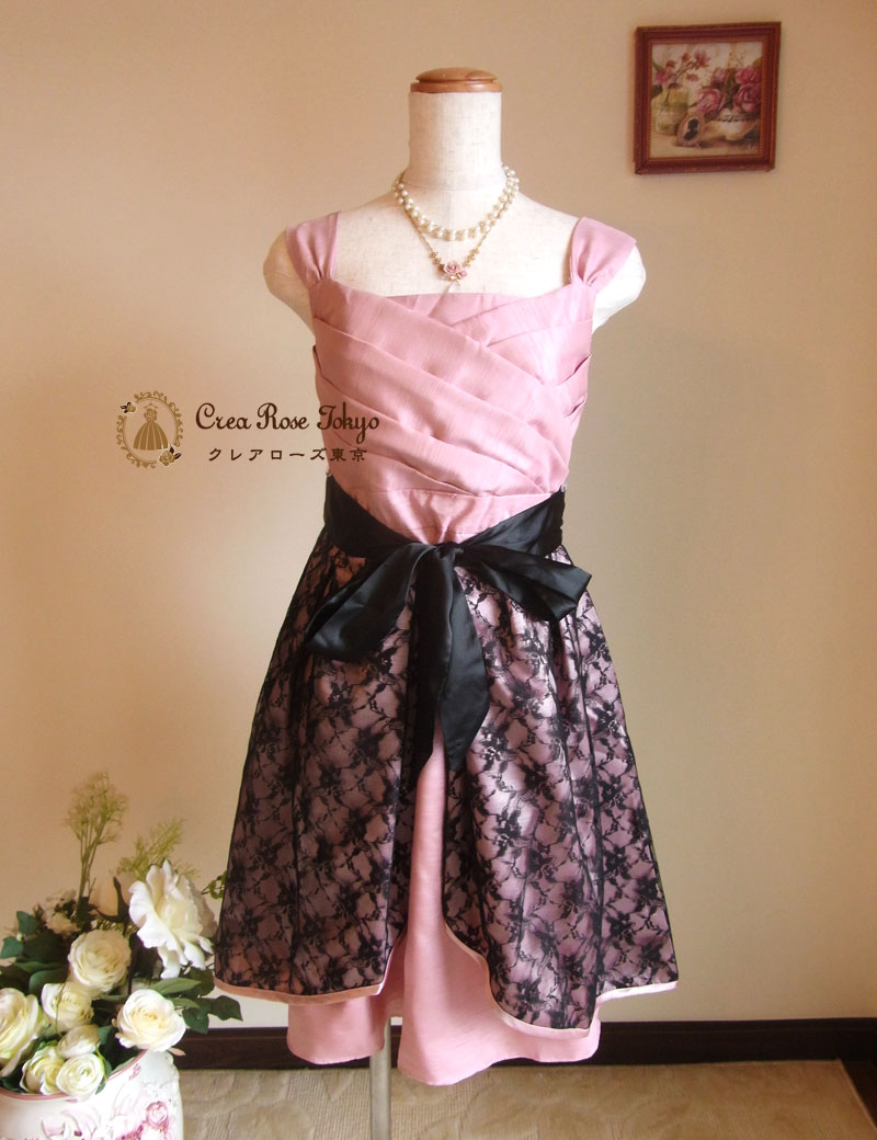 [ケリーココ]3wayピンクのパーティーワンピースドレス　Mサイズ