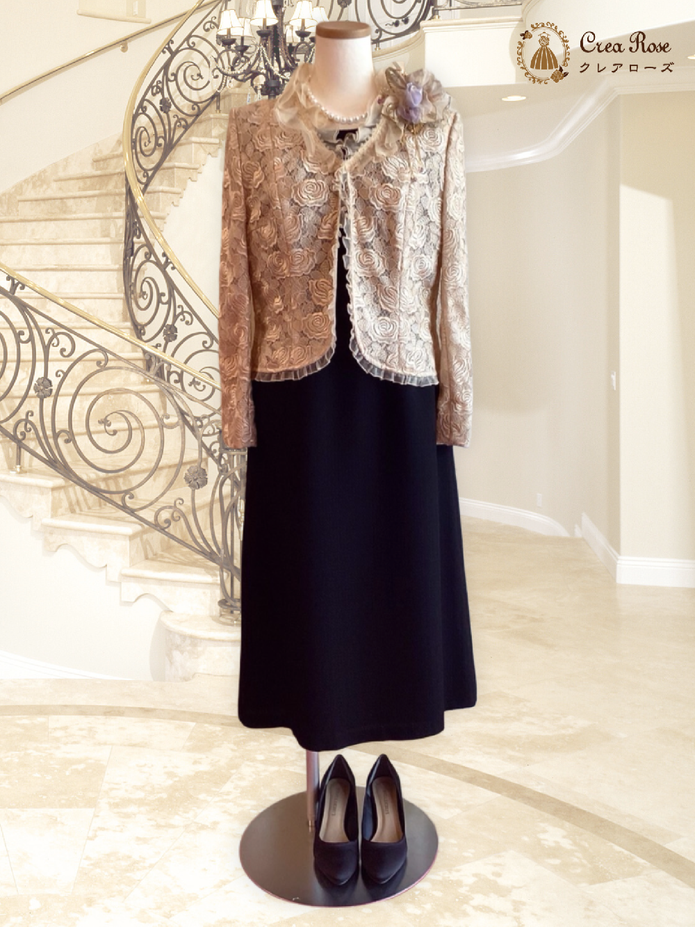 70代80代フォーマル衣装華やかフォーマルドレス