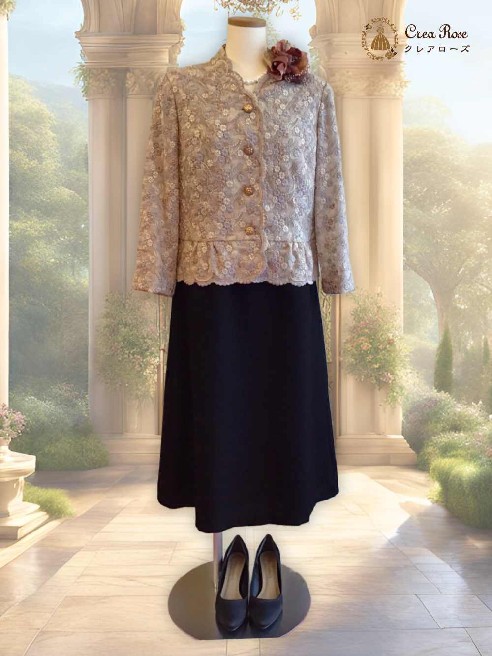 １３号お祖母様フォーマルドレス