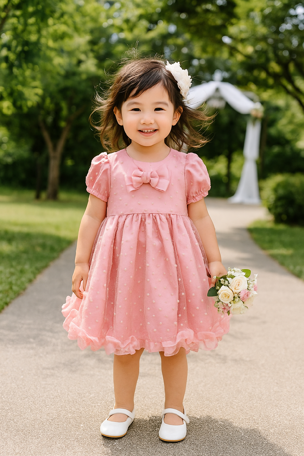 95サイズ　レンタルドレスピンク