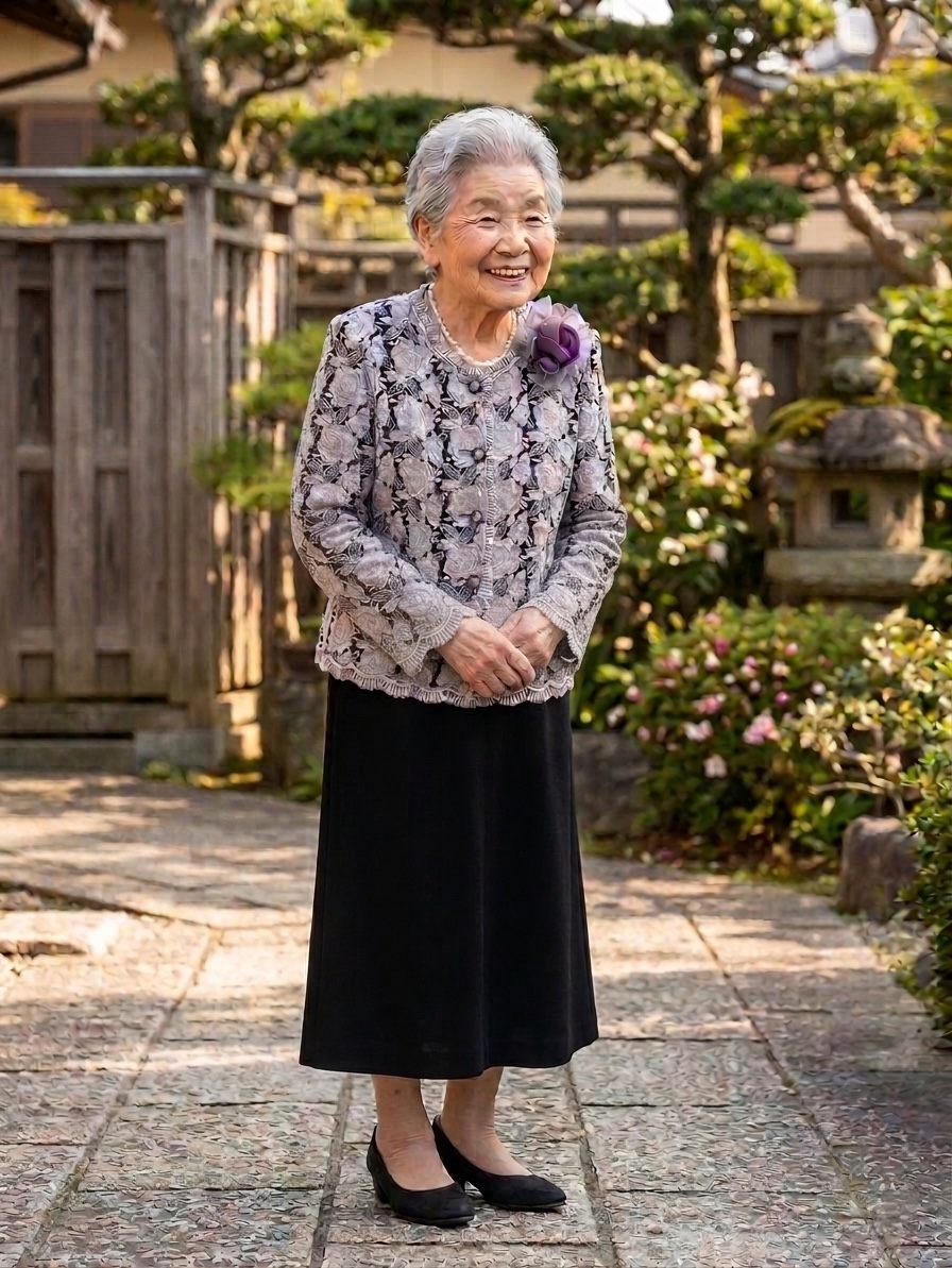 シニア結婚式衣装