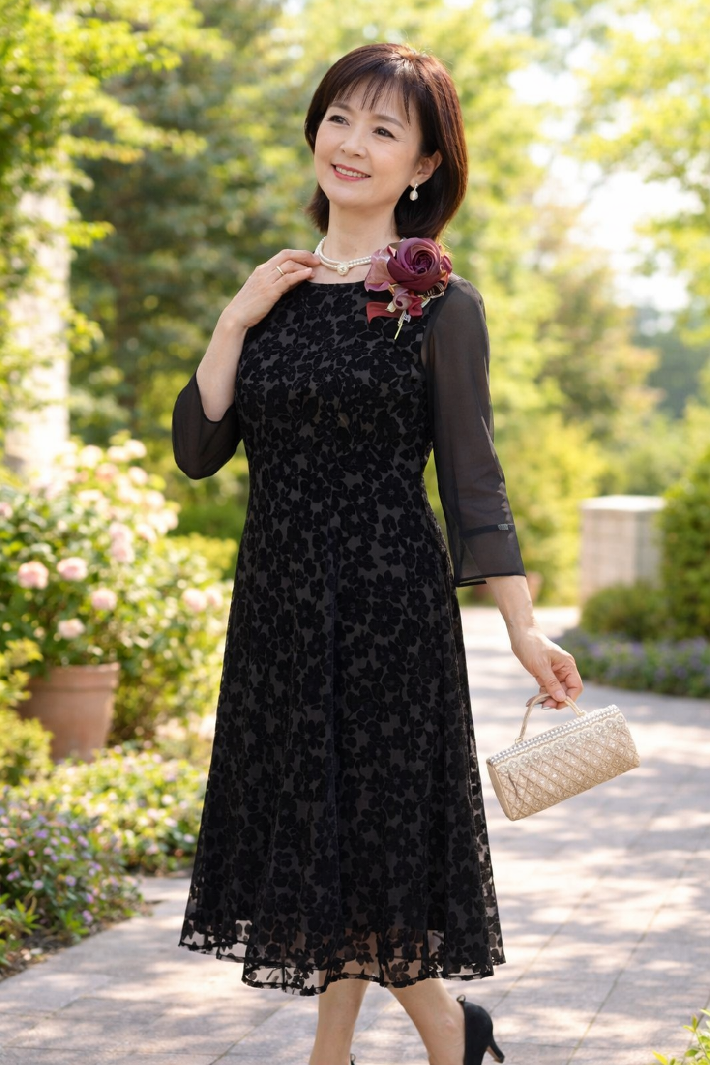 40代50代 フォーマルドレス