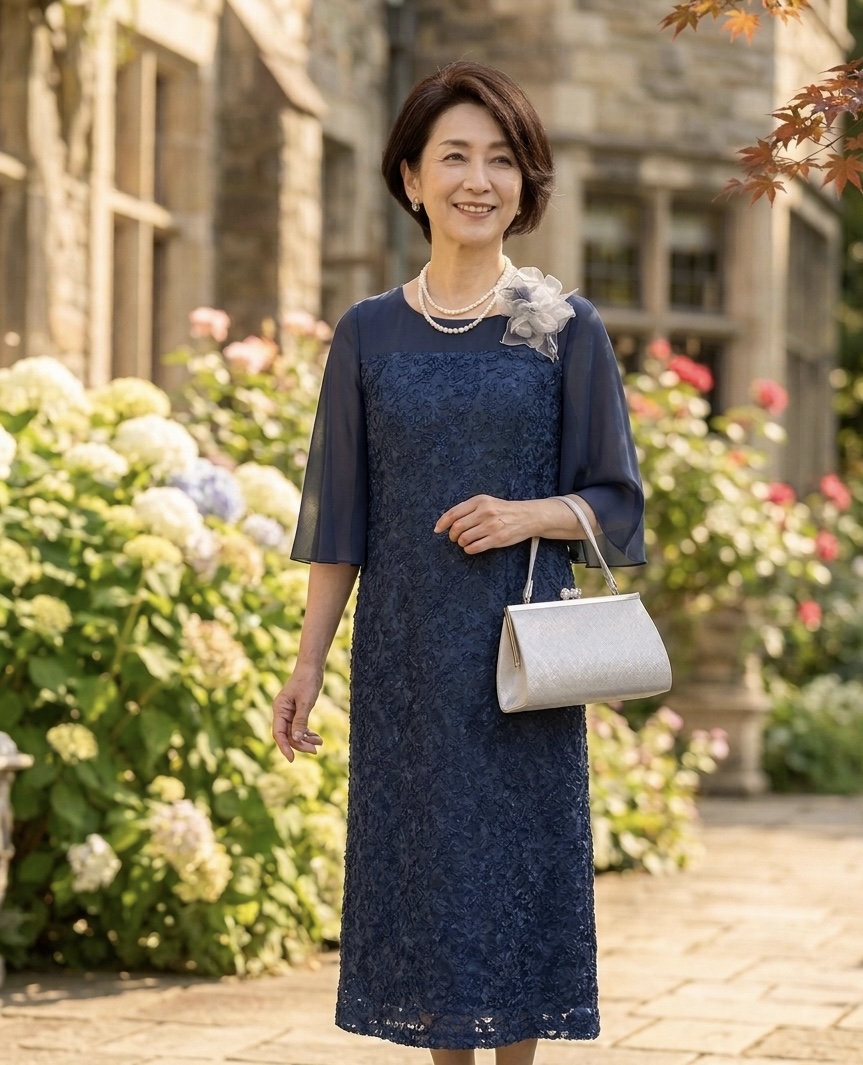 50代レンタルドレス