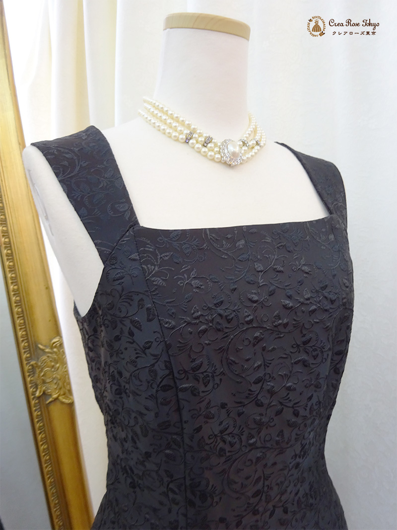 9号〜11号 編み上げ【ドリームリーフドレス】クレアローズ東京オリジナル母親ロングドレス、叔母様祖母様にも