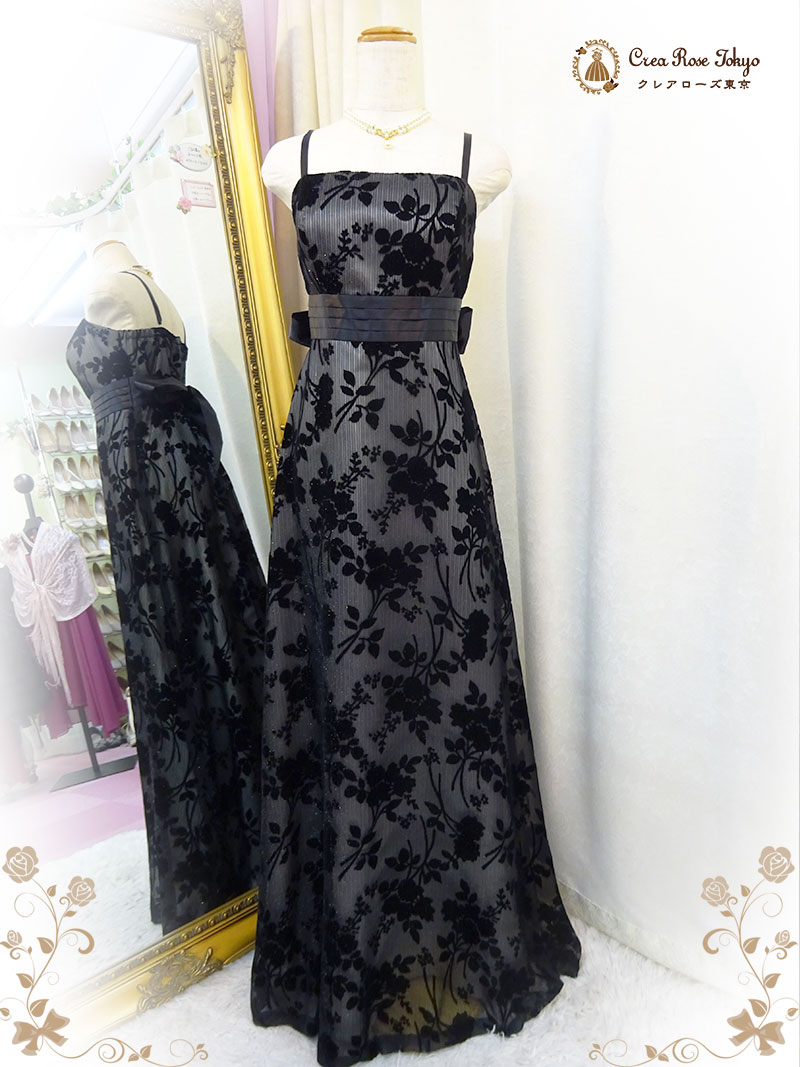 【フルール・ウェンディードレス】背中のリボンがアクセント お母さまに