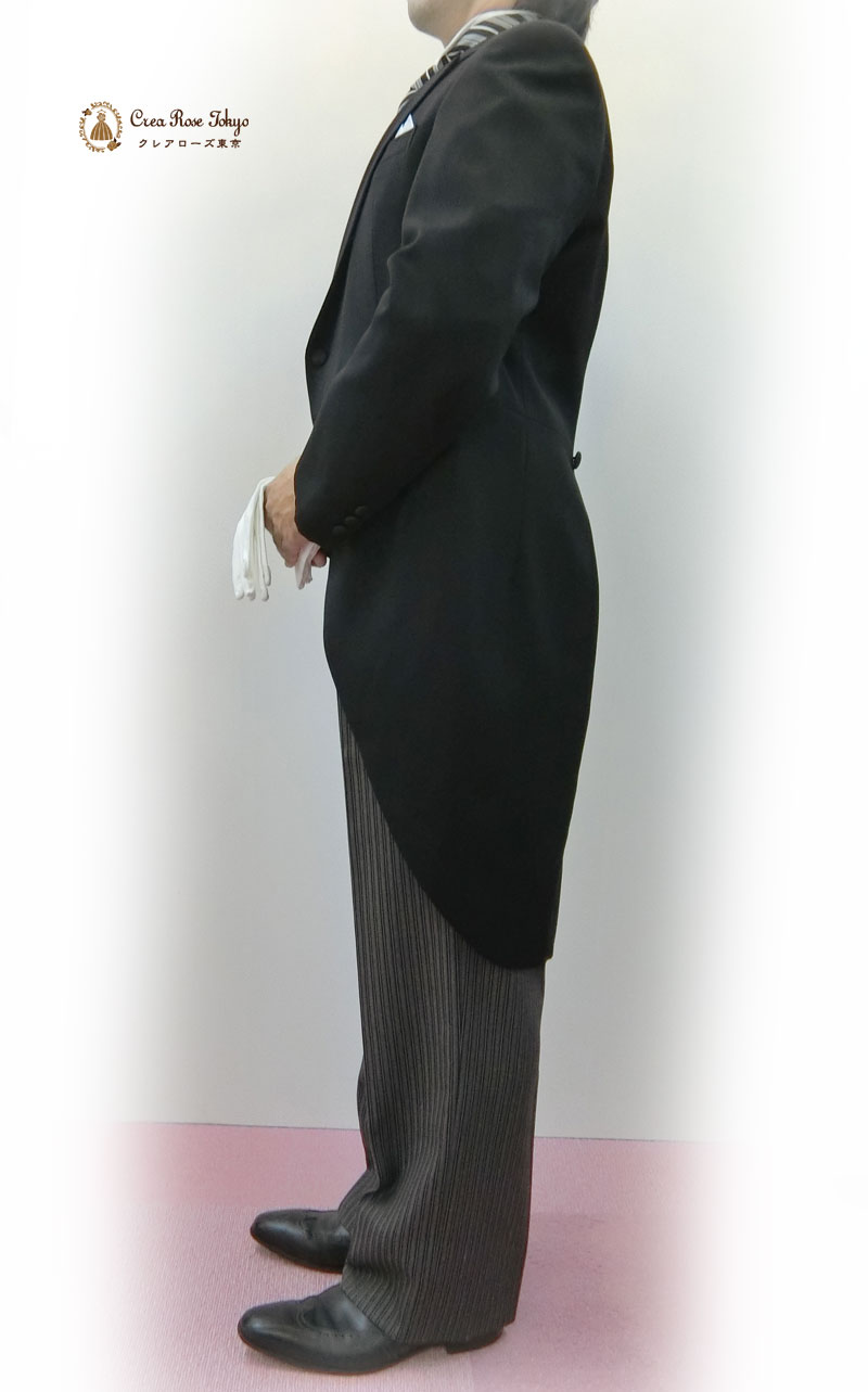 父親モーニング[アンドレ]新郎新婦のお父様用モーニング１０点セット