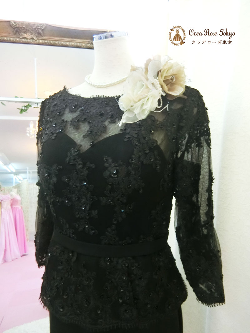 袖付きマザーズドレス