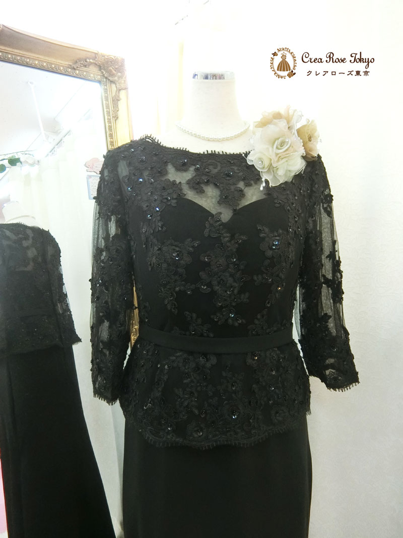 袖付きマザーズドレス