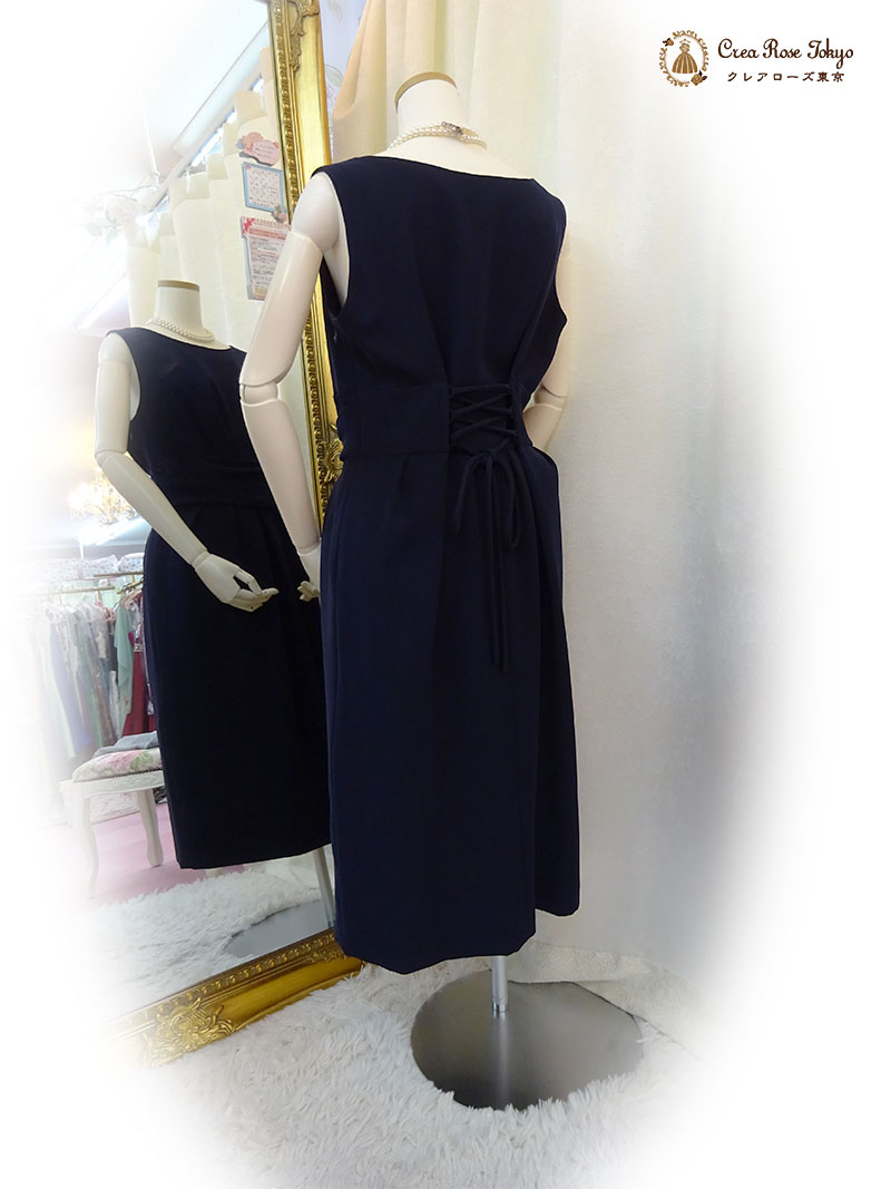 シンプルエレガンス13号〜15号！ご親族様におすすめのドレス2点セット【エリザベータドレス＋グレーベリカボレロジャケット】大きいサイズ