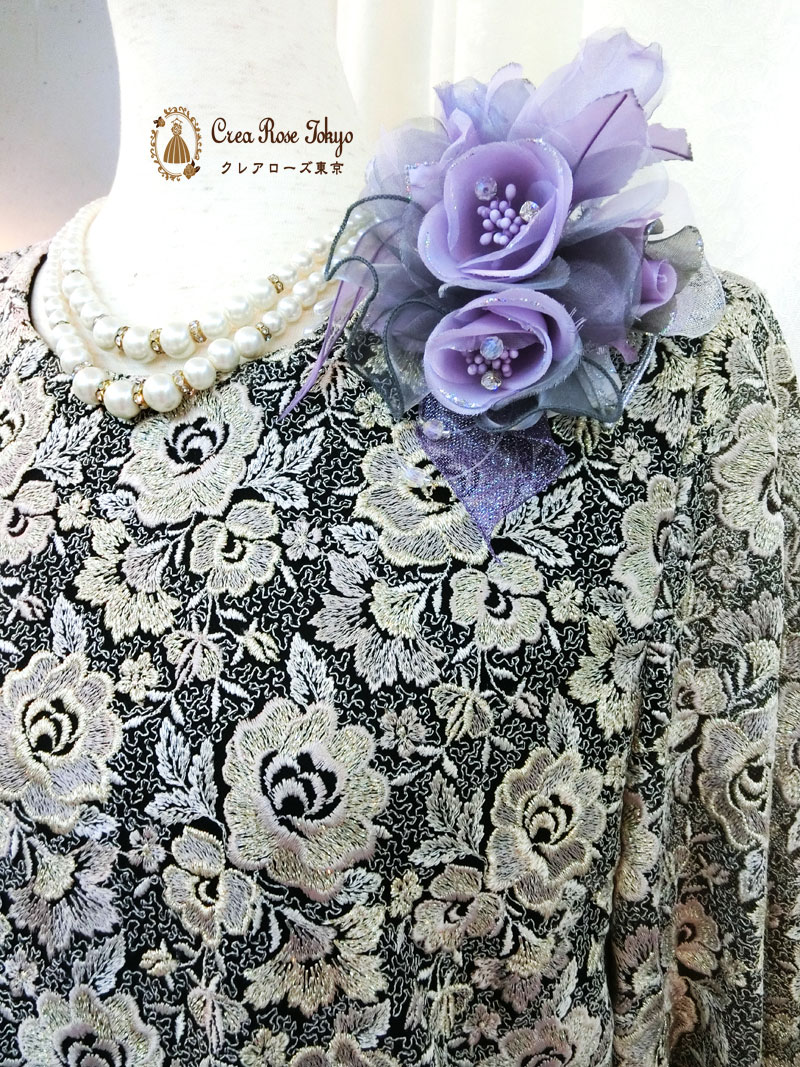 [アグネス]大人気ジャケットいらずの楽ちん祖母様向け洋装マザーズドレス