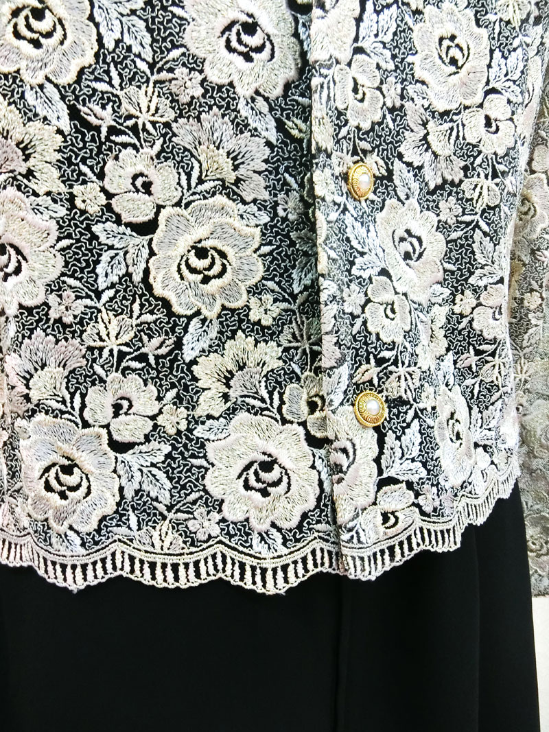 [アグネス]大人気ジャケットいらずの楽ちん祖母様向け洋装マザーズドレス