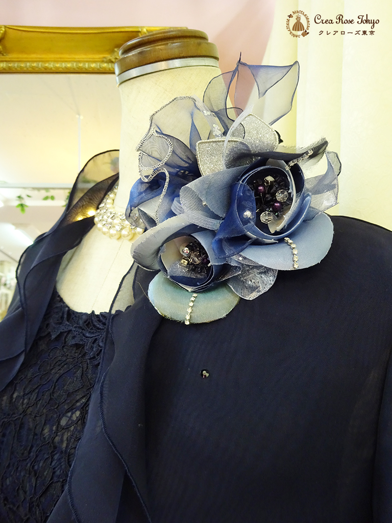 13号スタイルアップの人気、日本製ドレス！２点セット【ヴァレンティンドレス+ブラックベリカボレロジャケット】母親様マザーズドレス