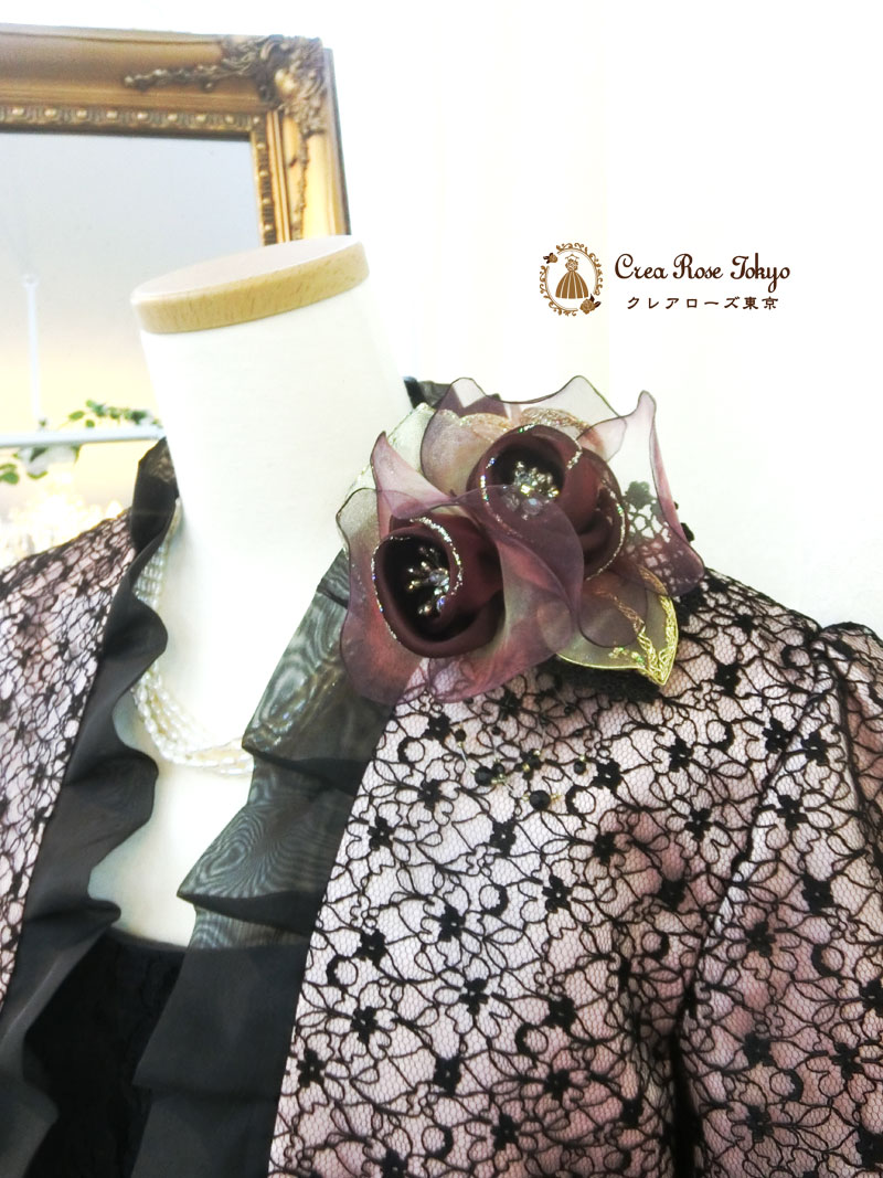 11号のお母さまに！コーディネート２点セット【ホリナーレースドレス】日本製ドレス＆ミセスジャケット