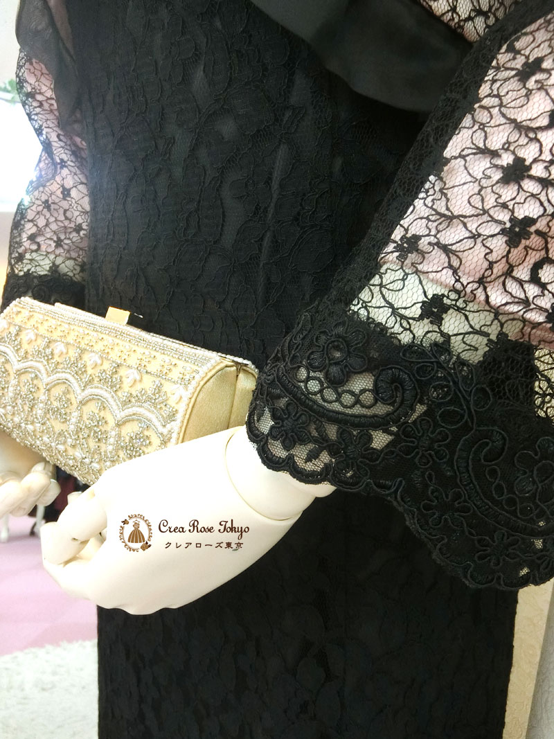 11号のお母さまに！コーディネート２点セット【ホリナーレースドレス】日本製ドレス＆ミセスジャケット