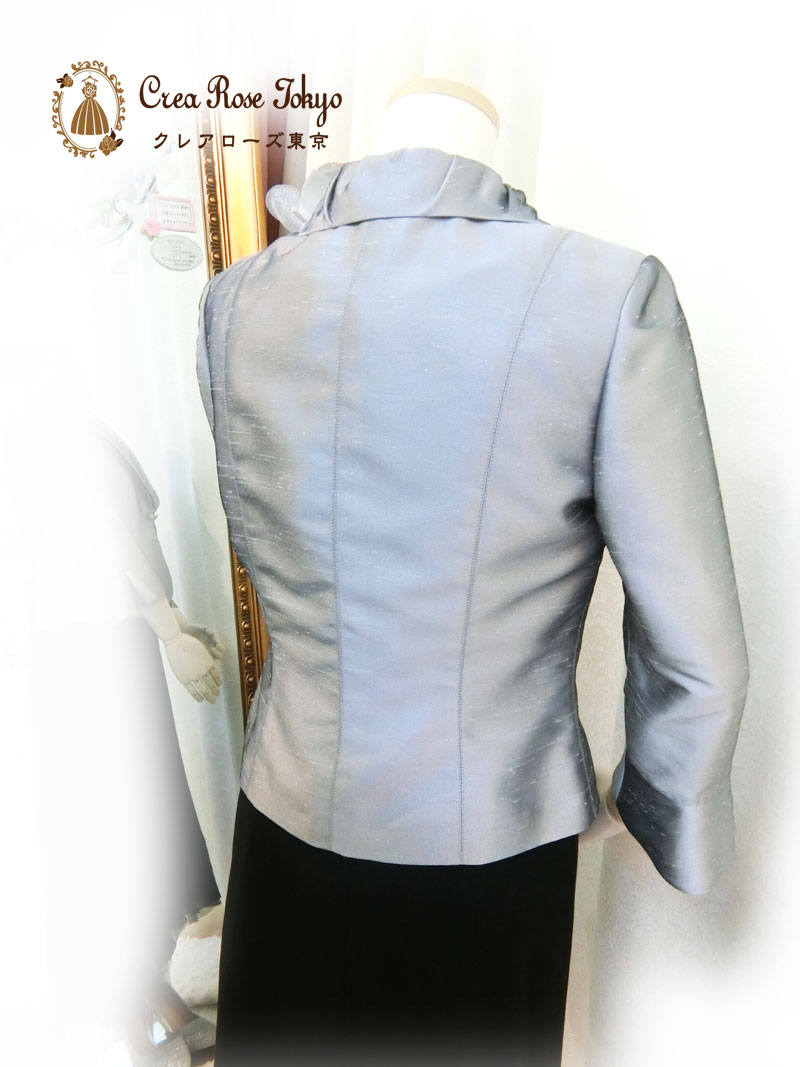 コーディネート2点セット！[ラフィーネ]ドレス＆グレージャケット