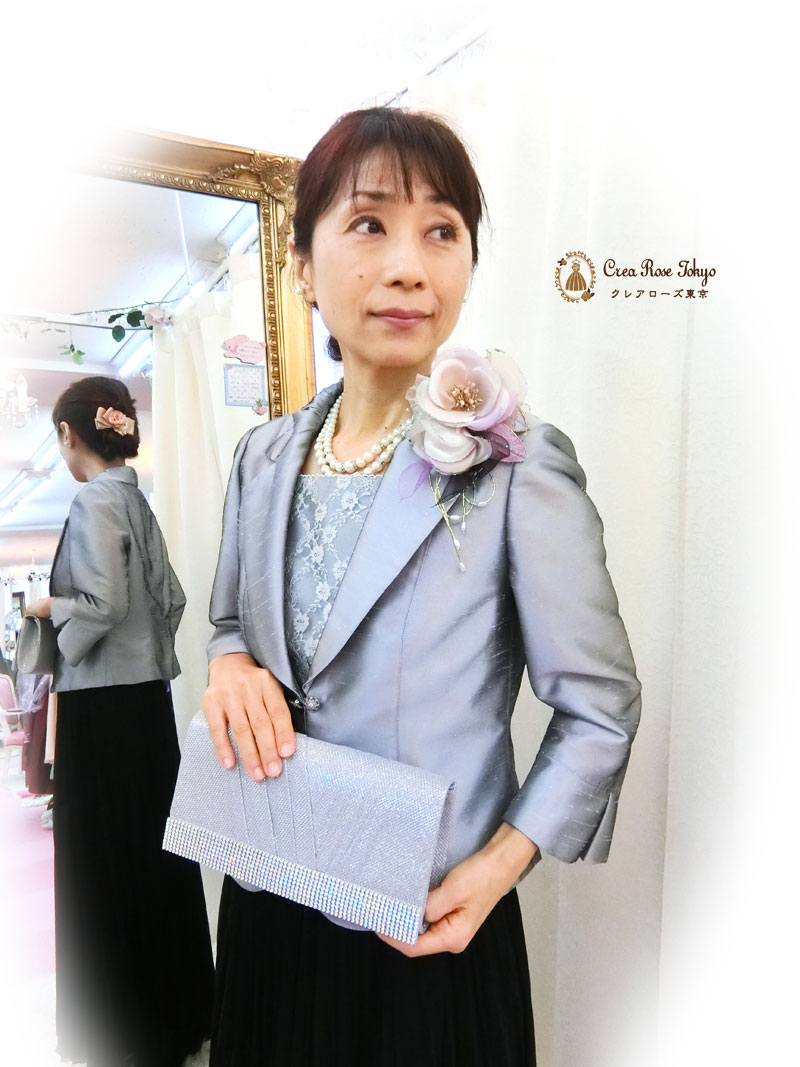[フォーマルプリーツスカート]母親様・叔母様・祖母様に