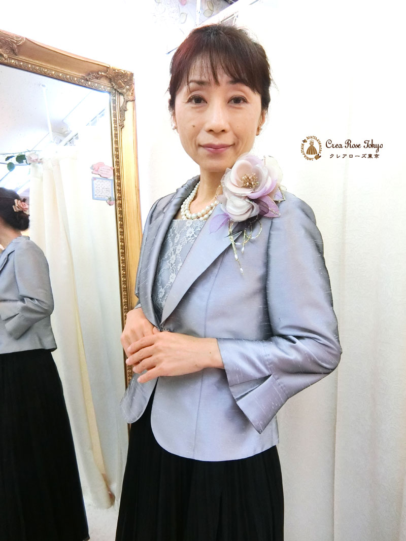 [フォーマルプリーツスカート]母親様・叔母様・祖母様に