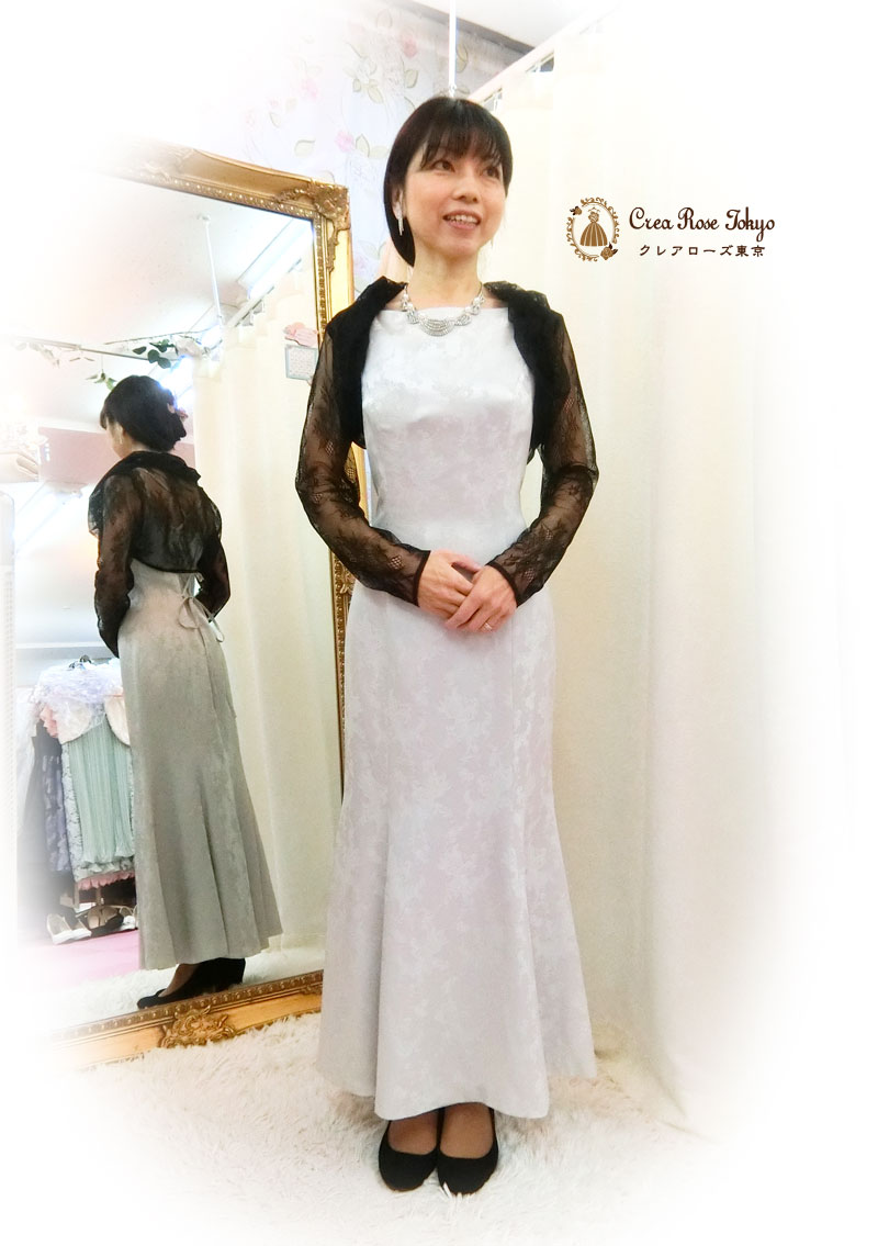 [シャマーラ]ミセスにおすすめ　マーメイド上品＆エレガントなドレス