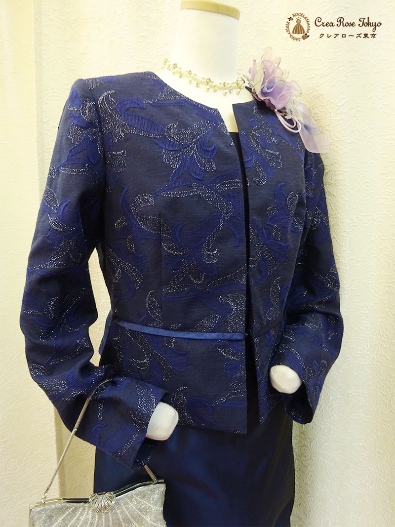 【パルフィムジャケット】お母さま、ご親族様、ミセスお呼ばれに