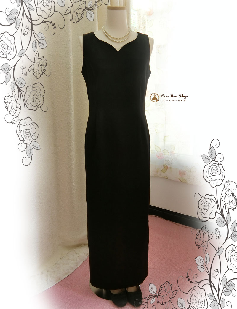 コーディネート2点ドレスセット！[ジゼルブラック+ステンシアボレロジャケット]日本製マザーズドレス