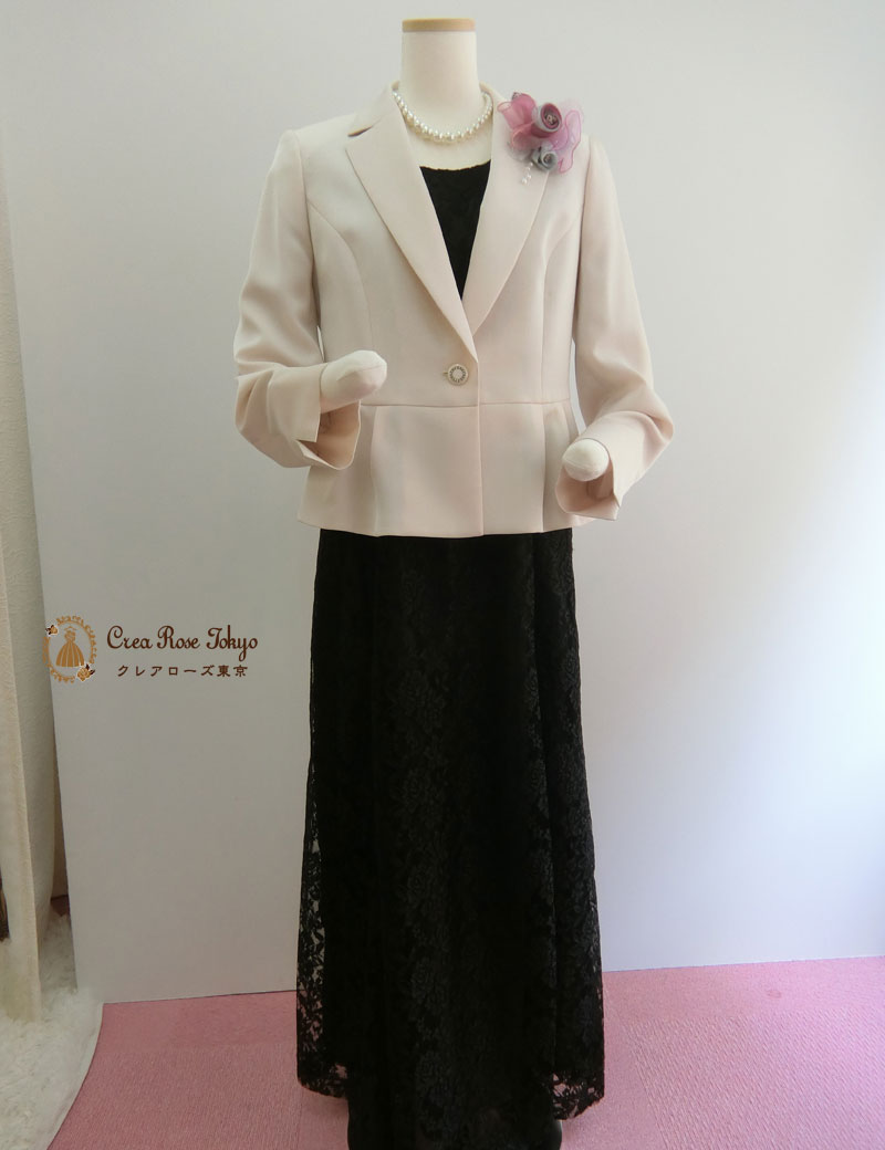 コーディネート2点セット！[パティオグレイス＋ペルシアジャケット]母親ドレスに