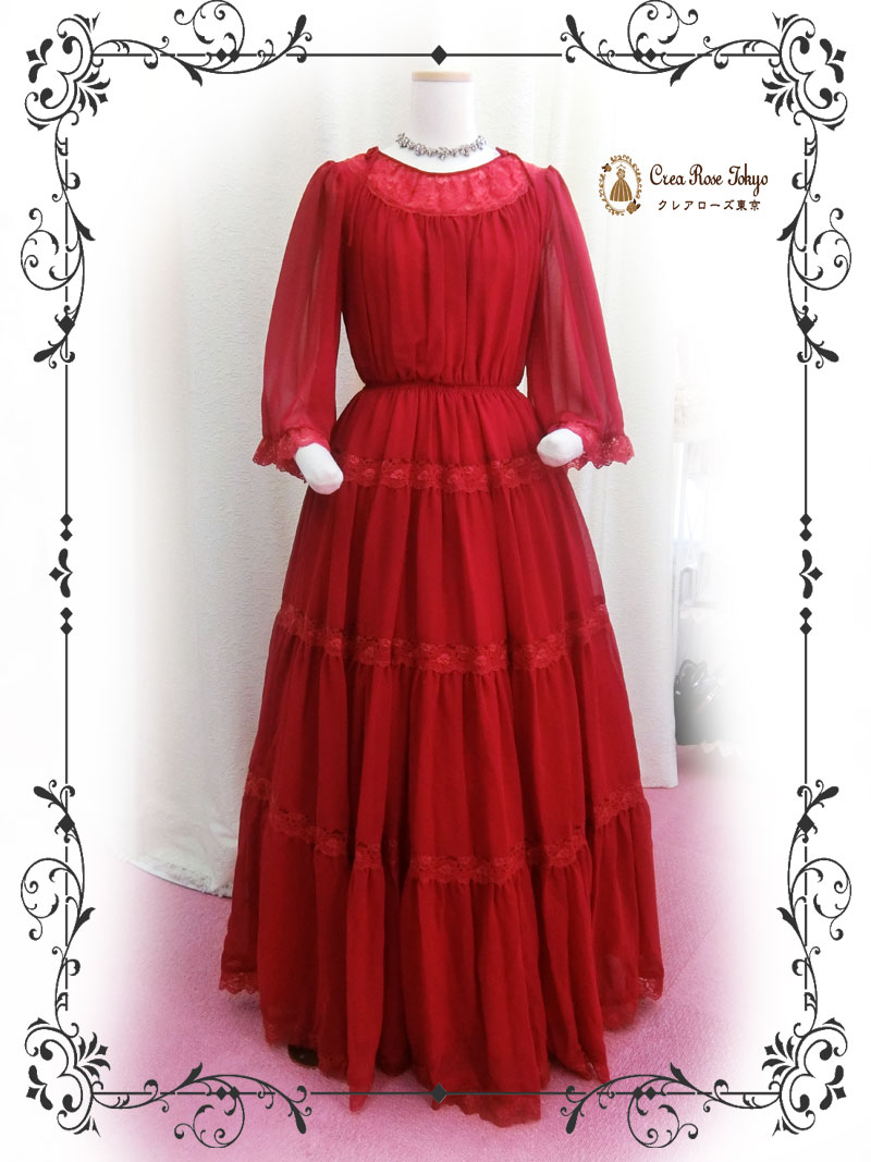 [アンナブリリアンス]ミセスにおすすめ！腕もしっかり隠れて安心のロングドレス