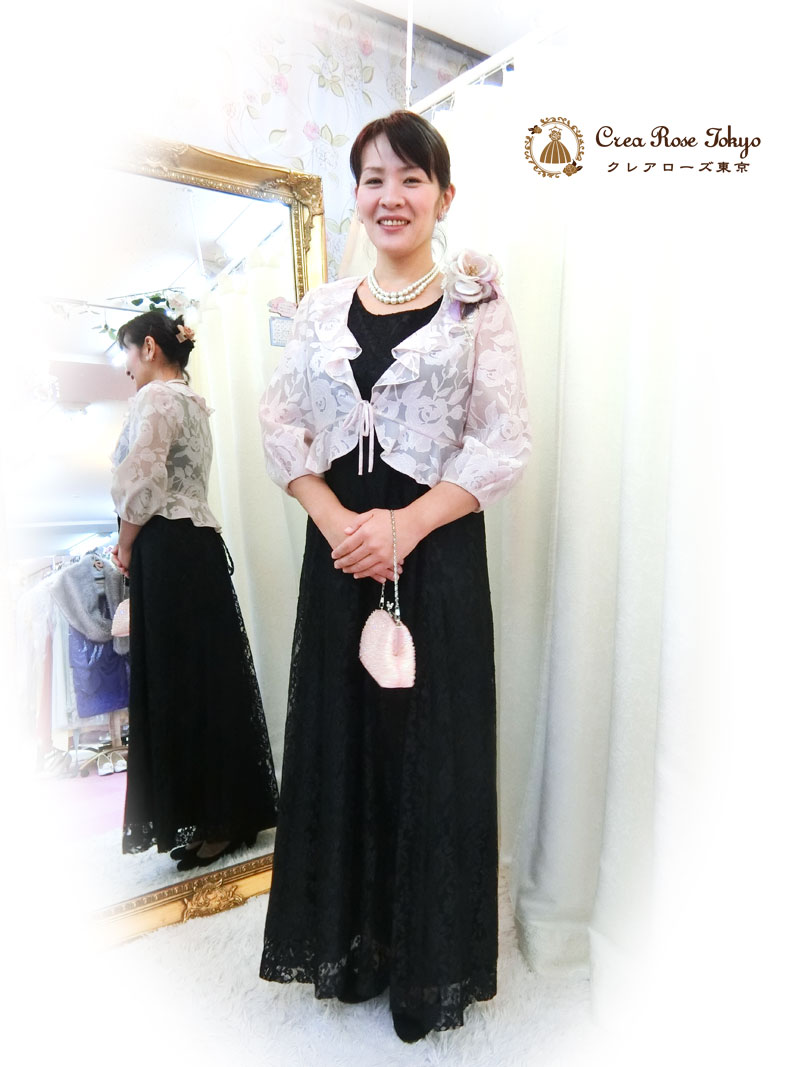 【ローザボレロジャケット】日本製のフェミニンなジャケット