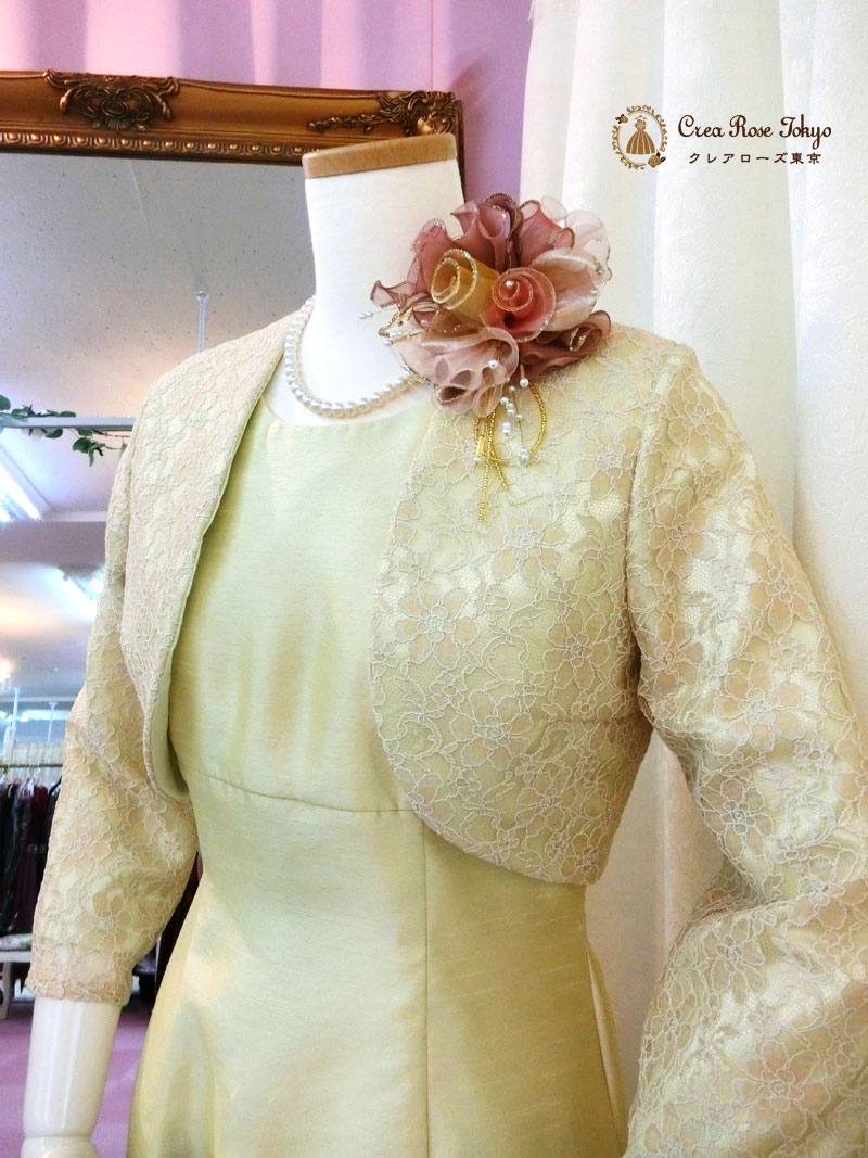 【セレナーデジャケット】レースの母親ジャケット