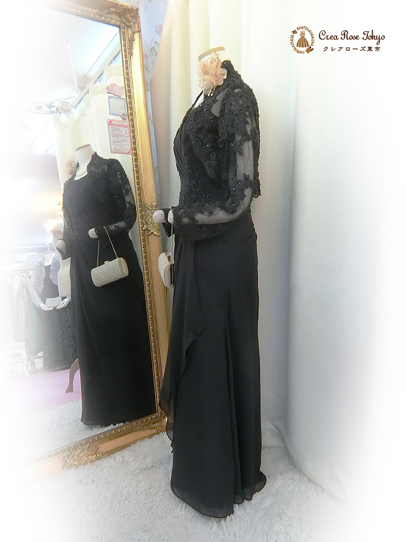 [グリセルダボレロジャケット]豪華刺繍レースのボレロジャケット