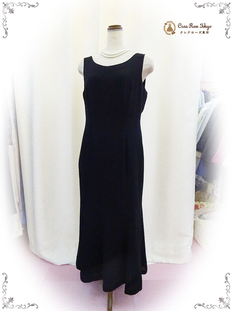 13号！日本製のブラックドレスと華やかジャケットの2点セット【シルヴィアドレス＋カトリーナボレロジャケット】背の低いご親族様・祖母様に