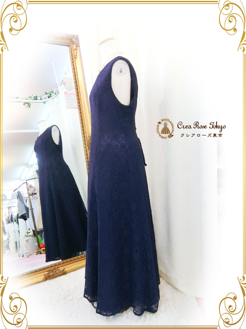 ネイビー　マザーズドレス