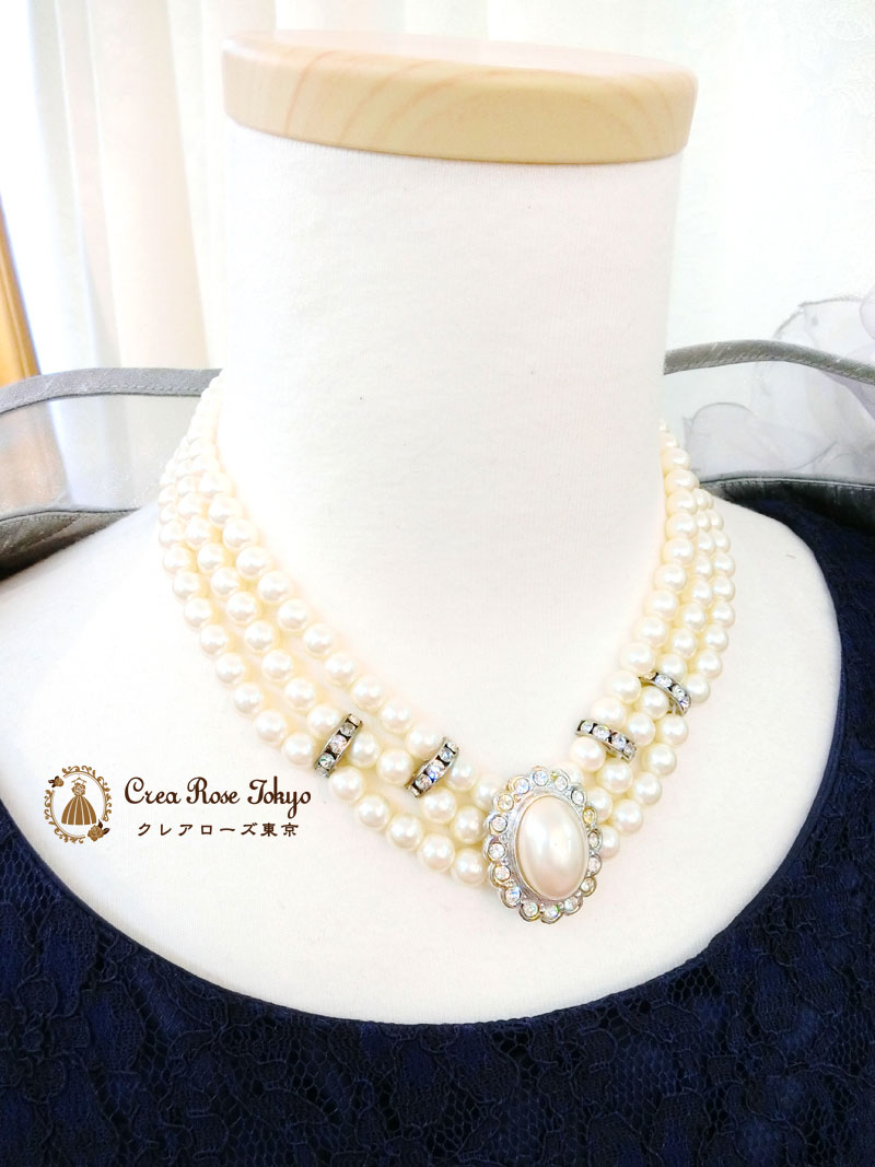 ネイビー　マザーズドレス