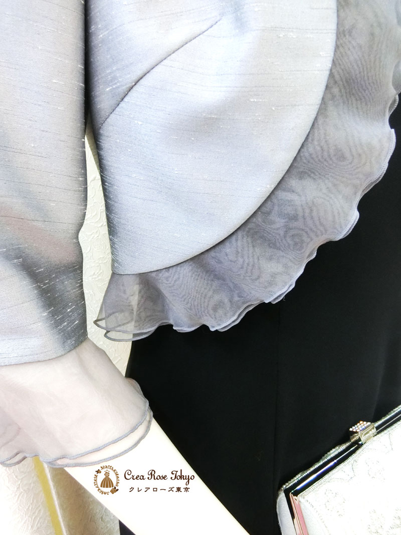 コーディネート二点セット！[セントモーリアドレス+セントモーリアジャケット]ご親族様におすすめシンプルドレス