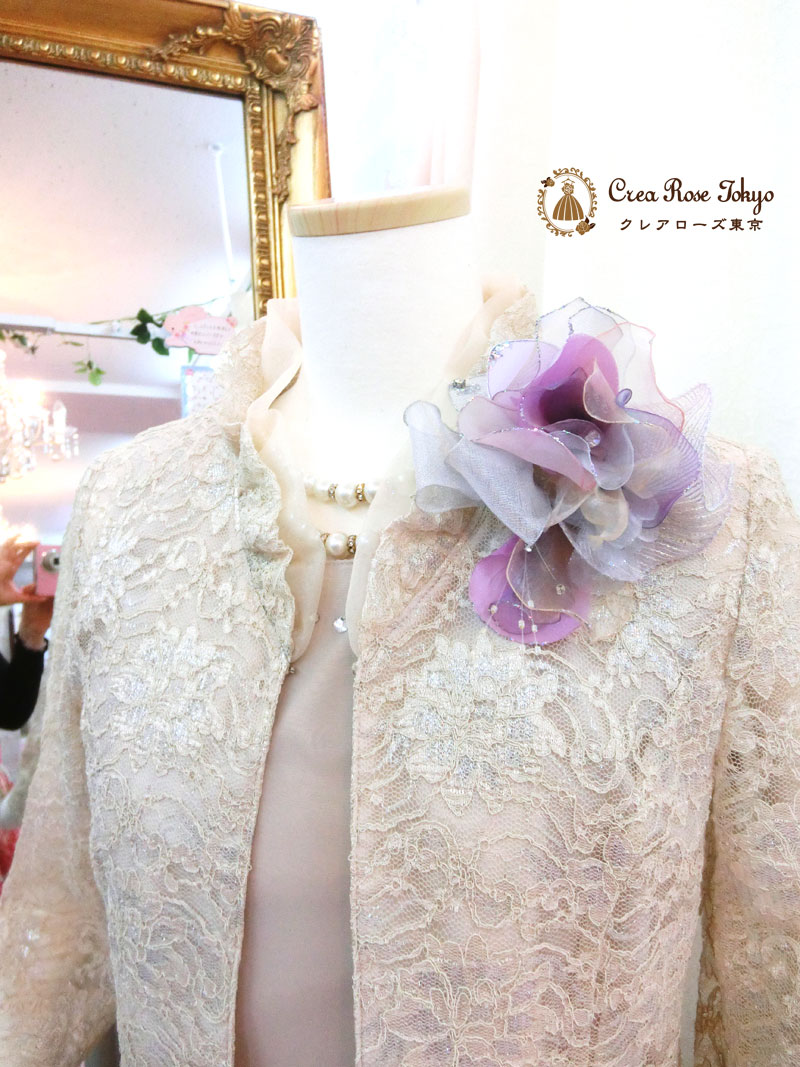 [ゴールディドレス]ご親族様におすすめシンプルエレガントドレス