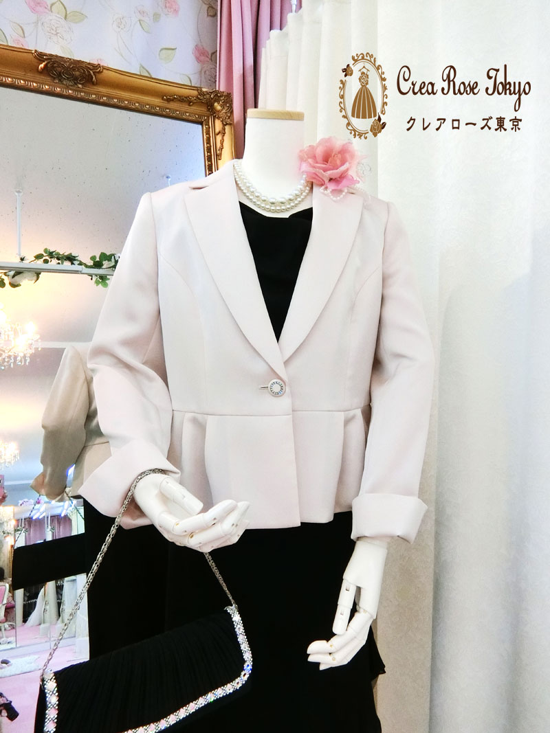 コーディネート2点セット！ドレスとジャケット[ラフィーネ+ペルシアジャケット]