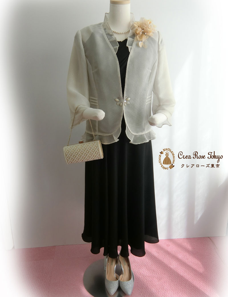 【シェルラジャケット】涼しげで春夏にぴったりミセスジャケット