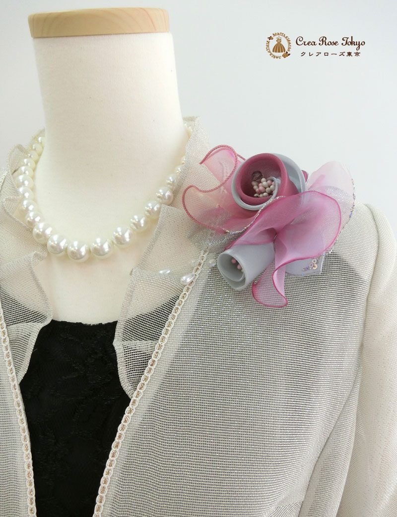 【シェルラジャケット】涼しげで春夏にぴったりミセスジャケット