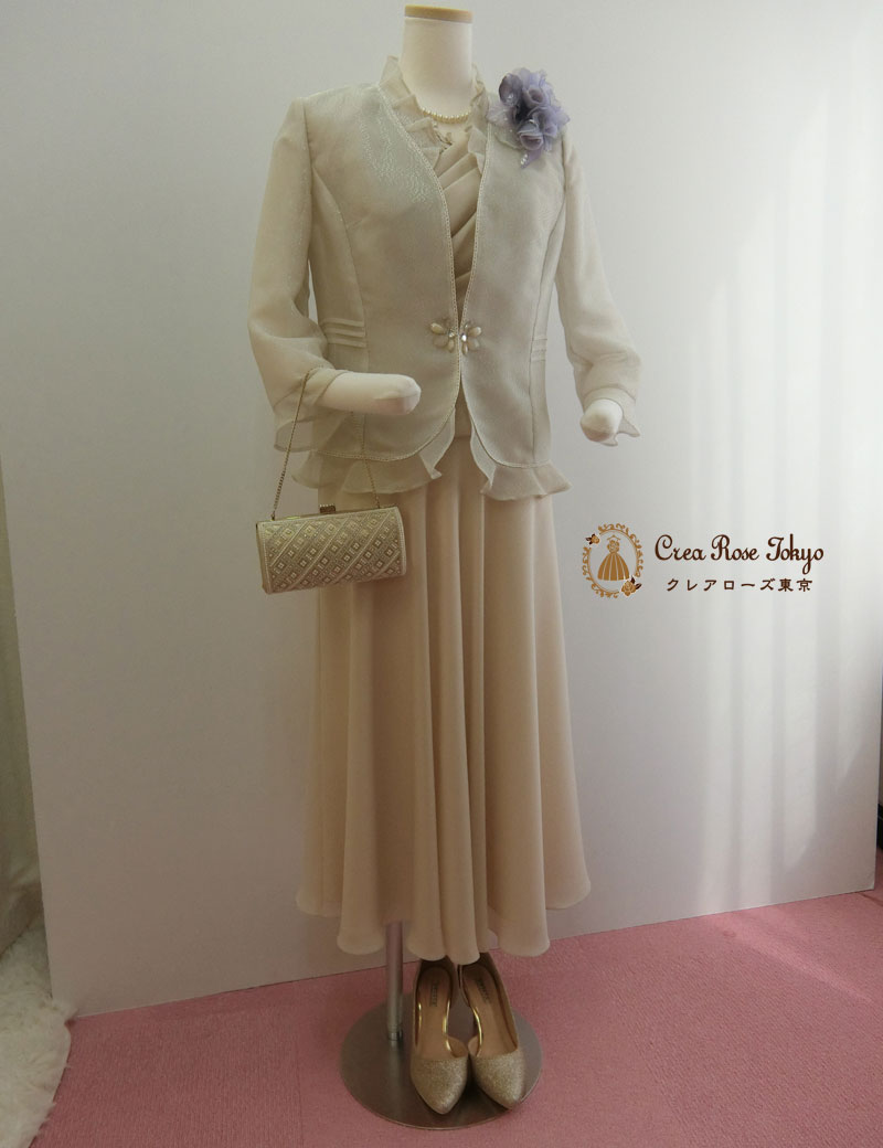 【シェルラジャケット】涼しげで春夏にぴったりミセスジャケット