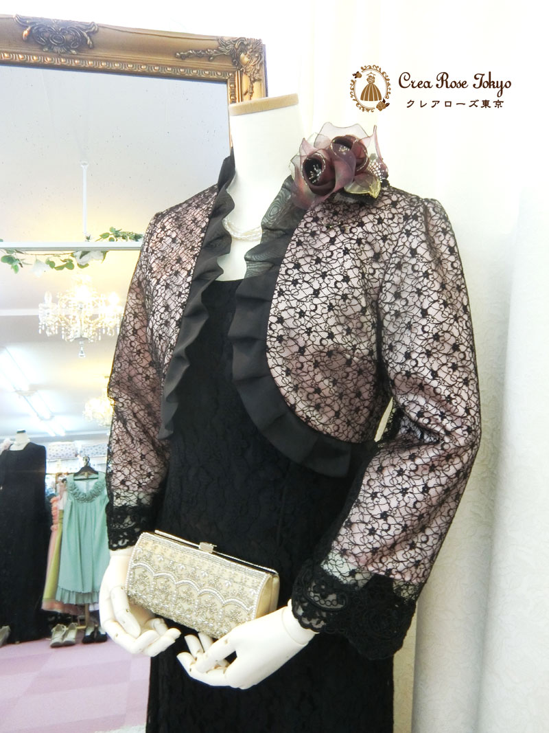 【カトリーナボレロジャケット】当店オリジナル！ミセスジャケット