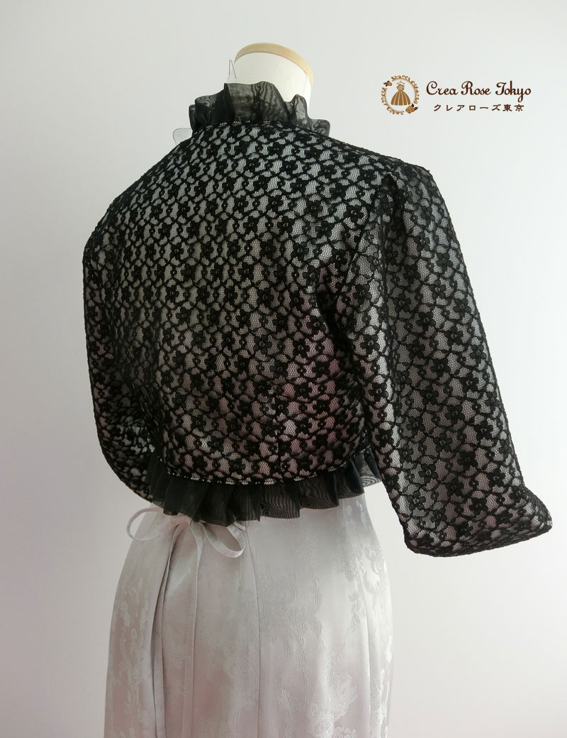 【ステンシアボレロジャケット】当店オリジナル！ミセスジャケット