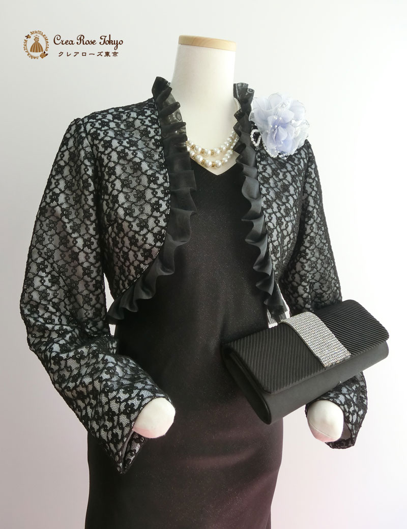 【ステンシアボレロジャケット】当店オリジナル！ミセスジャケット