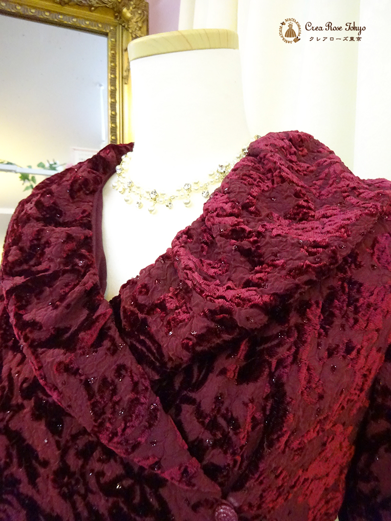 【ガーネットメリージャケット】ミセスジャケット、お母様・ご親族様に