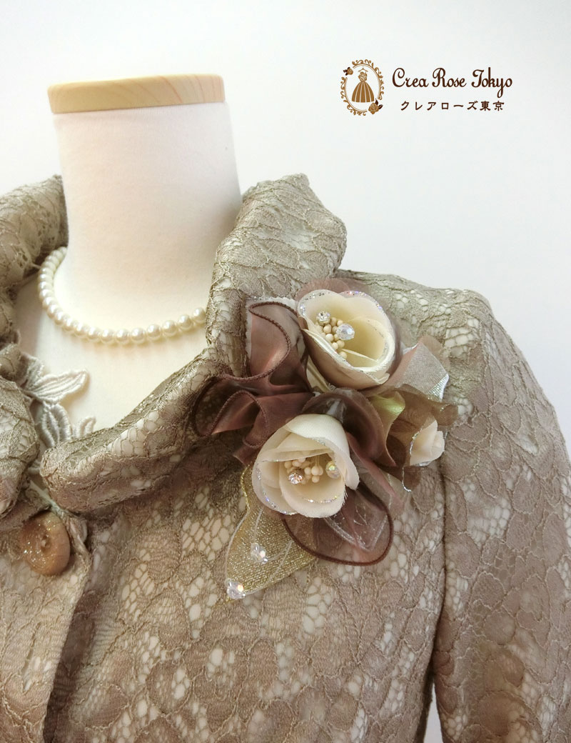 【ブランケルジャケット】総レースが上品なミセスジャケット