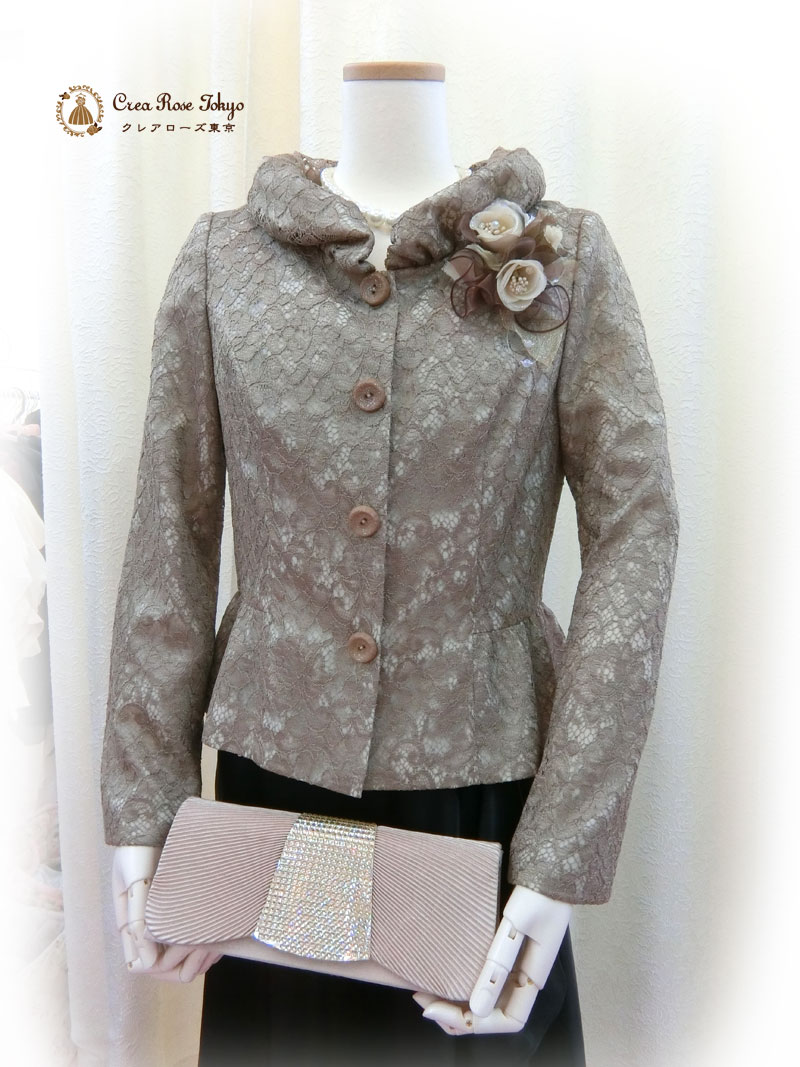 [ドロシーブラック]シンプルで合わせやすい編み上げパーティードレス