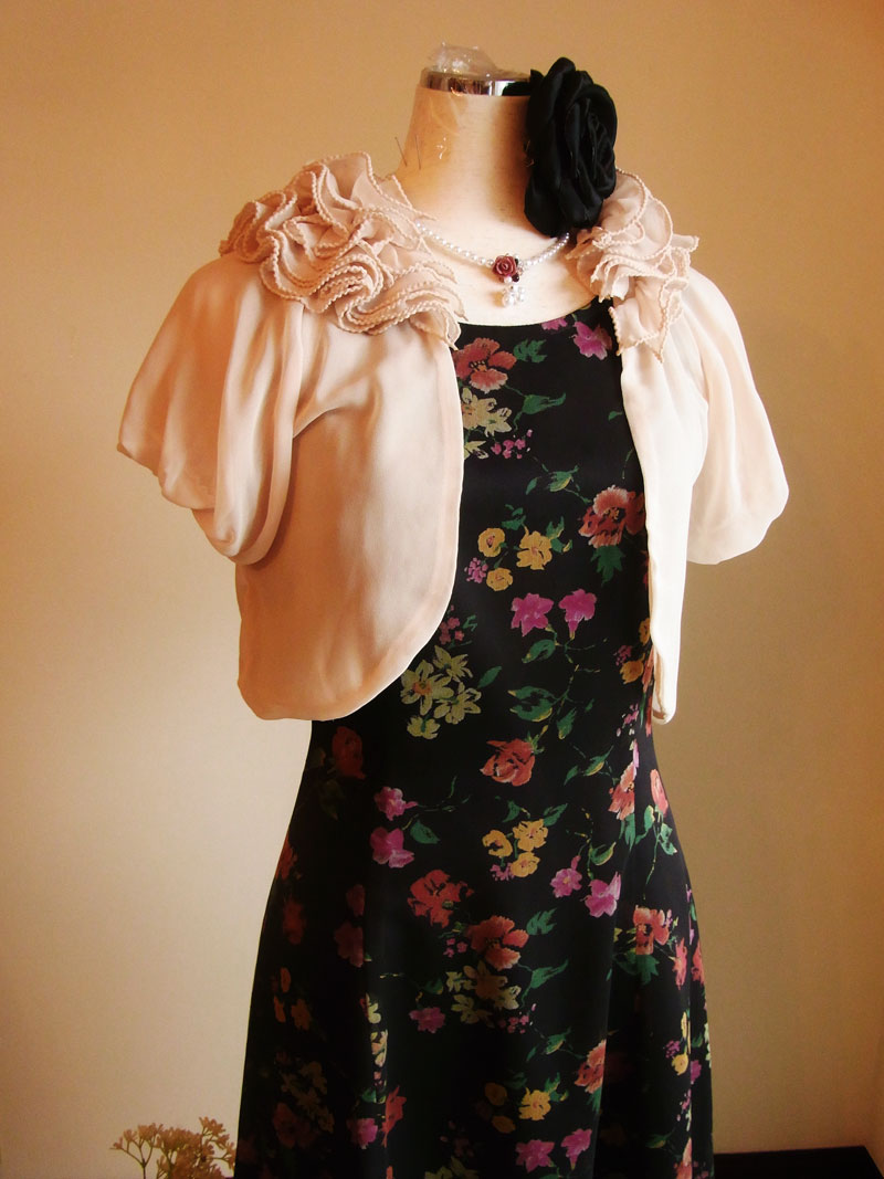 [アルテノアラ]ロングミディアム丈　長めワンピースドレス