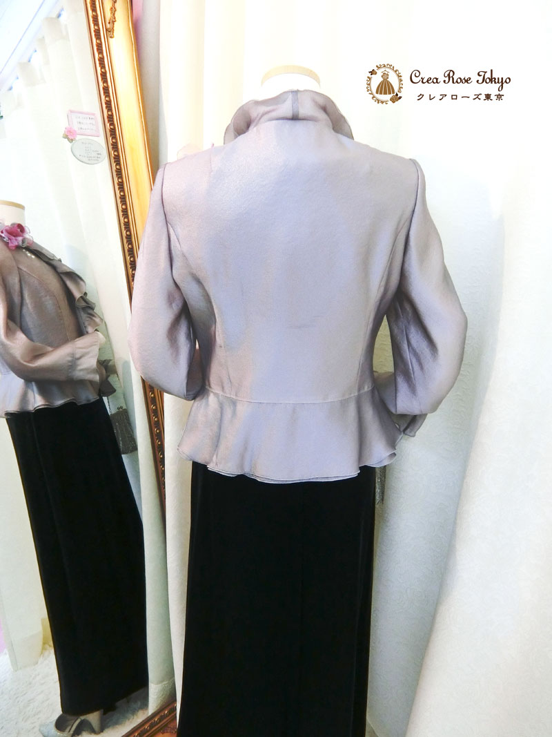 【マキシムジャケット】フリルが上品で華やかなジャケット