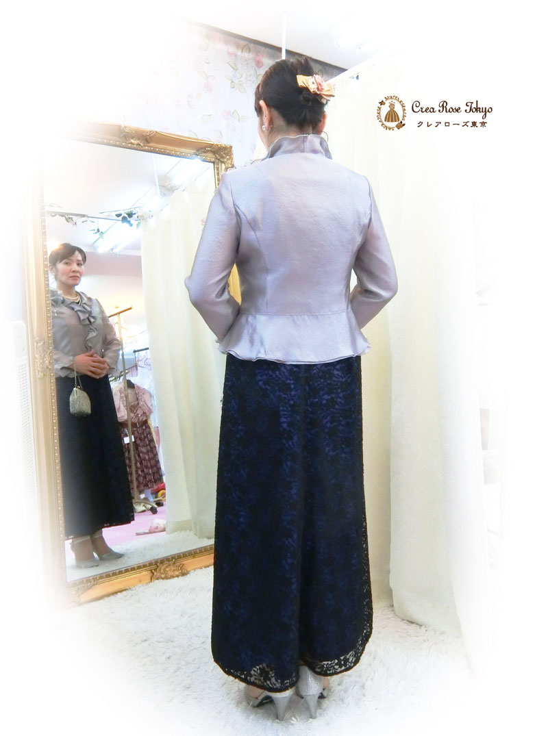 【マキシムジャケット】フリルが上品で華やかなジャケット