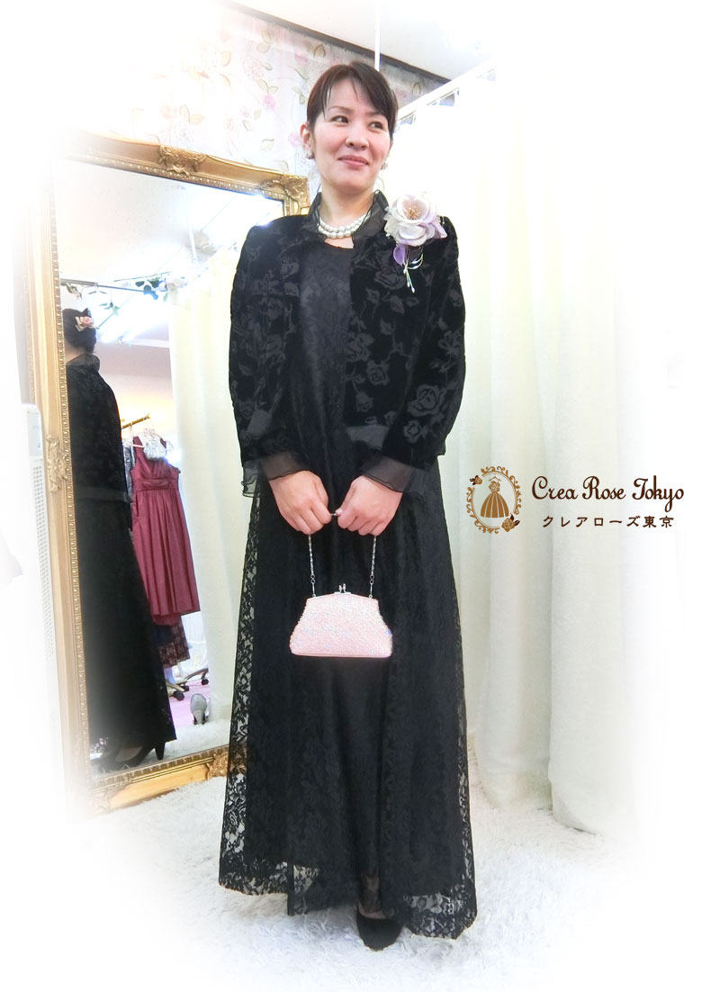 大きいサイズ【ベロアローズジャケット】秋冬におすすめジャケット